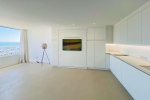 Saniertes Penthouse in erster Meereslinie in Portals Nous: Küche
