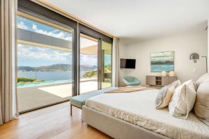 Luxusvilla mit Meerblick und Infinity-Pool in Santa Ponsa: Schlafzimmer